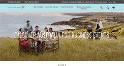Desktop Screenshot of businessevents.australia.com